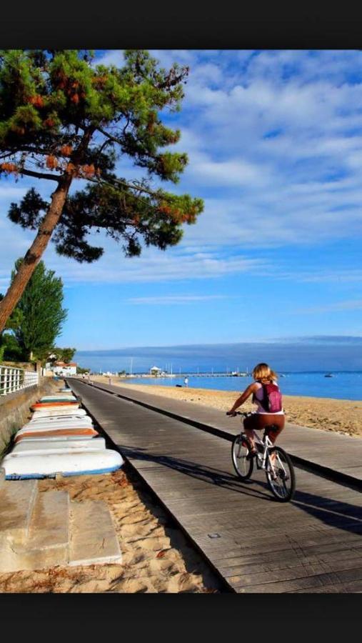 Appartement les pieds dans l eau accès direct plage Pereire, Parking gratuit ,WIFI, 2 vélos Arcachón Exterior foto